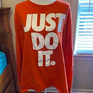 Nike Just Do It long sleeve tee